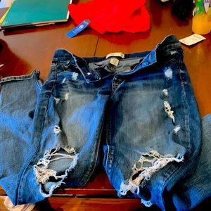 Mudd stretch Jean size 11 with sexy holes